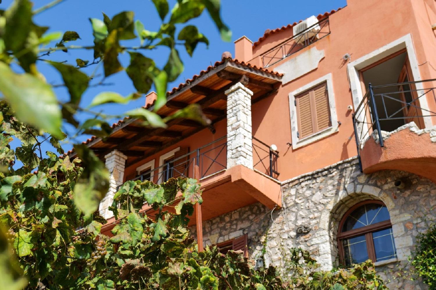 Villa Kolonja Ксамил Экстерьер фото